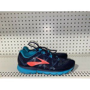 Brooks Neuro 2 Womens Athletic Running Training Shoes Size 8.5 Blue Orange
